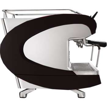 Кофемашина рожковая Nuova Simonelli Aurelia Wave 2Gr V черная, высокие группы, LED